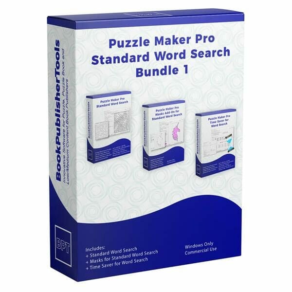 071 Standard Word Search Bundle 1 Software Box Mockup