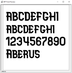 Font Browser 3 Detail Window Only