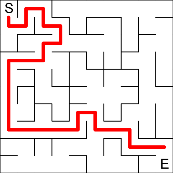 Mazes 2D Squares