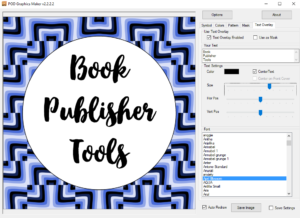 PGM Main Window Mask and Text
