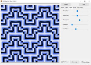 PGM Main Window Pattern Settings
