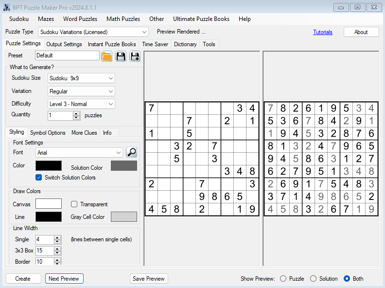 Puzzle Maker Pro - Sudoku 9x9 Creative - Image 10