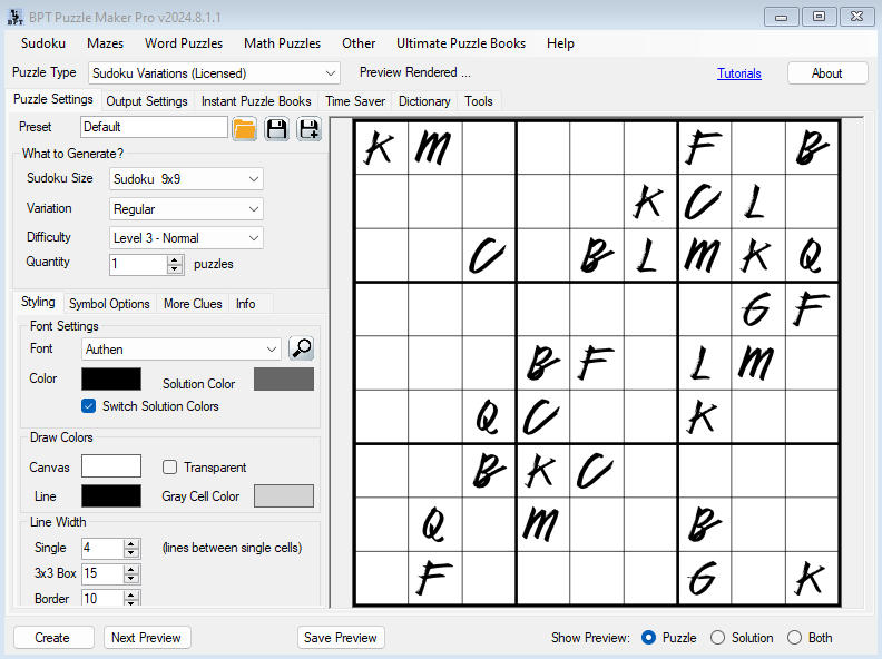 Puzzle Maker Pro - Sudoku 9x9 Creative - Image 8