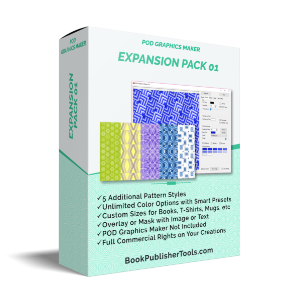 POD Graphics Maker Pack 01 software box