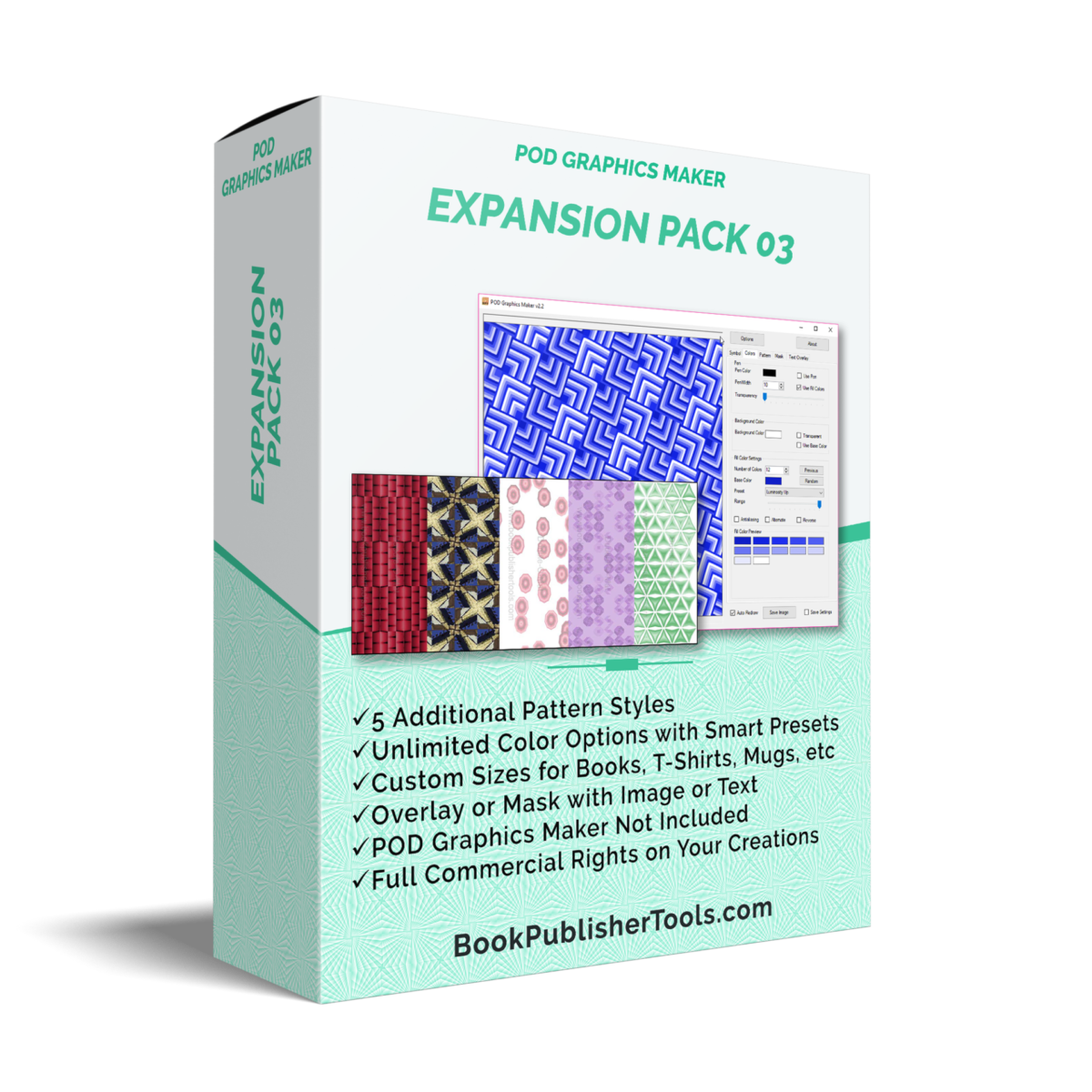 POD Graphics Maker Pack 04 software box