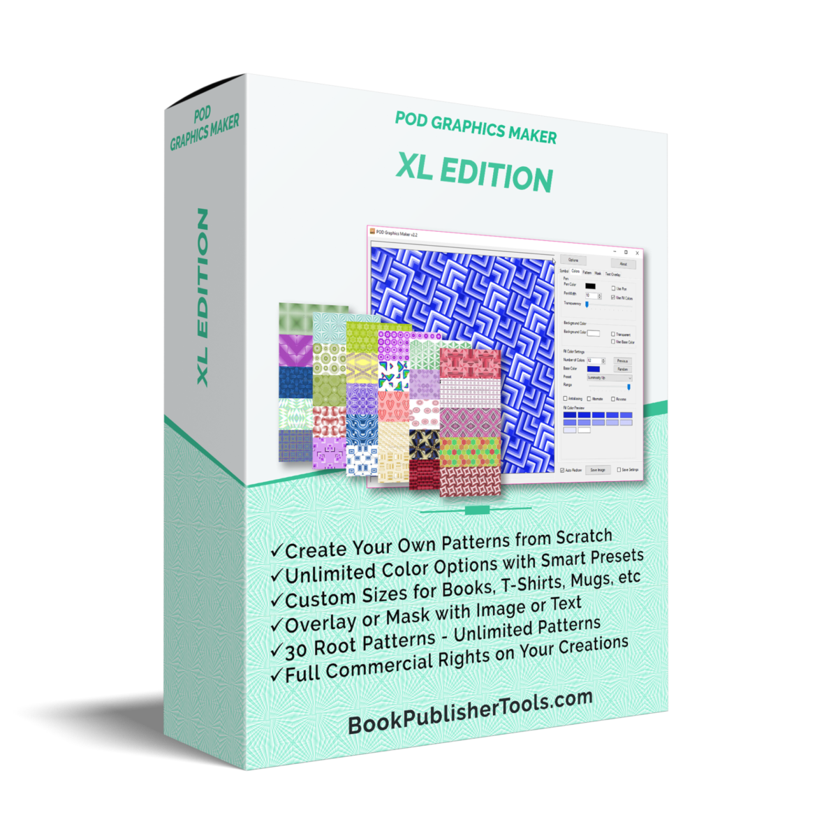 POD Graphics Maker XL Edition software box