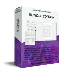 Ultimate Planner Maker Bundle Edition software box