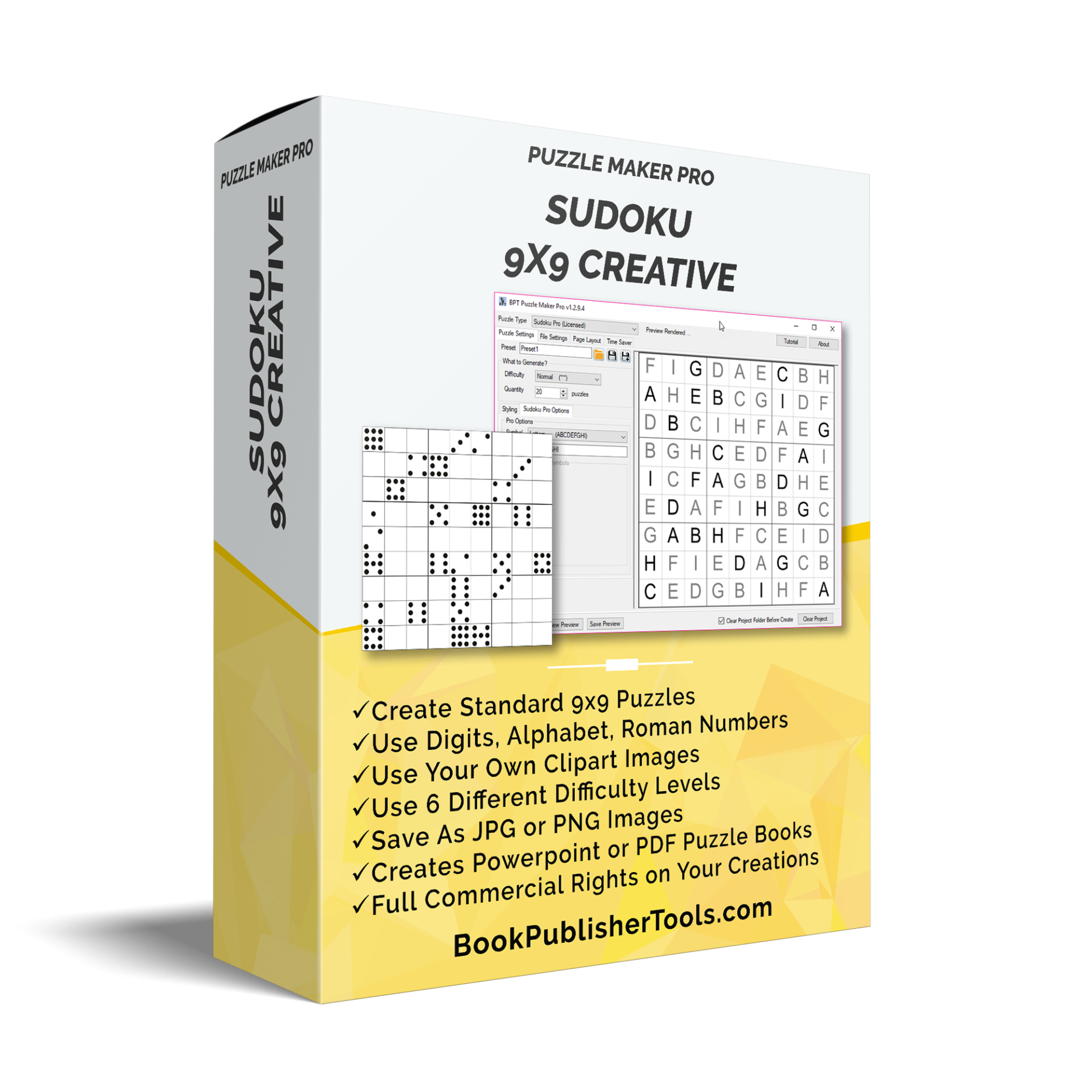 Puzzle Maker Pro - Sudoku 9x9 Creative -