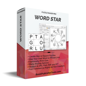 Puzzle Maker Pro - Word Star software box