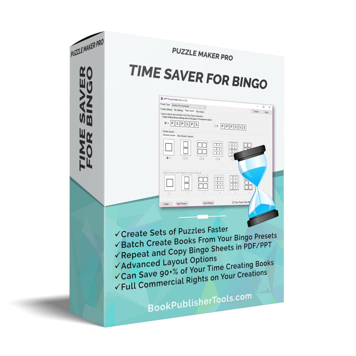 Time Saver for Bingo software box