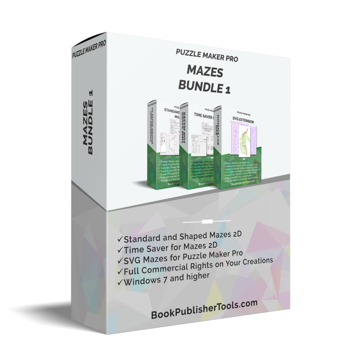 Puzzle Maker Pro Mazes Bundle software box