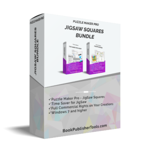 Puzzle Maker Pro JigSaw Squares Bundle software box