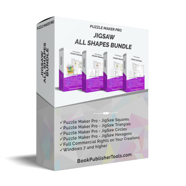 Puzzle Maker Pro JigSaw All Shapes Bundle software box