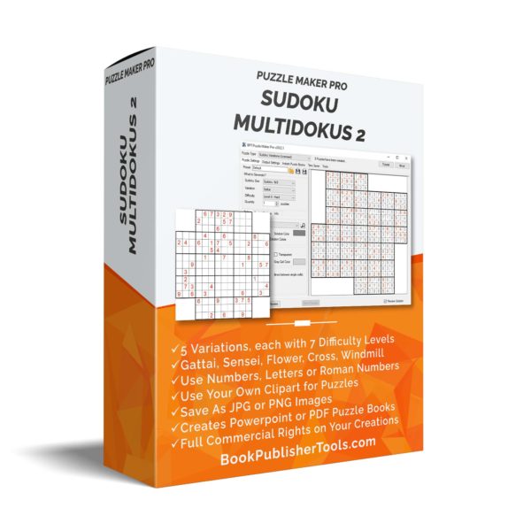 Puzzle Maker Pro - Sudoku Multidokus 2 software box