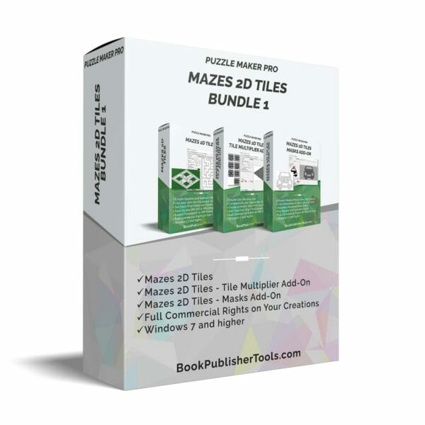 Puzzle Maker Pro - Mazes 2D Tiles Bundle 1 software box