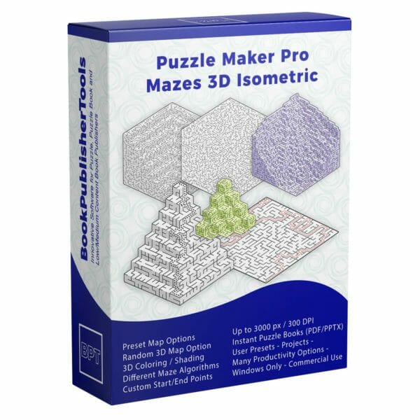 Mazes 3D Isometric Box