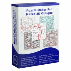 Mazes 2D Oblique Product Box