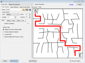 Mazes 2D Oblique Main