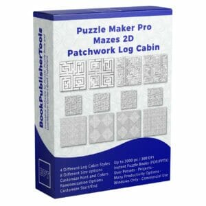 Puzzle Maker Pro - Mazes 2D Patchwork Log Cabin