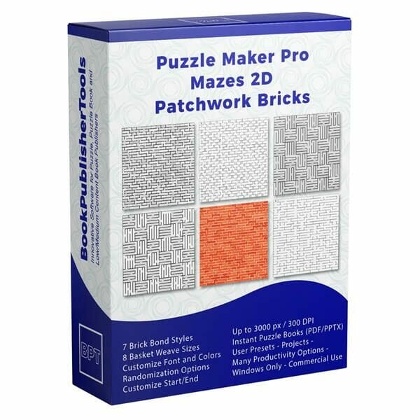 Mazes 2D Patchwork Bricks