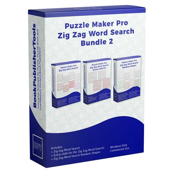Zig Zag Word Search Bundle 2 Box