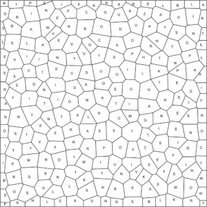 Random Shapes Zig Zag Word Search 15x15