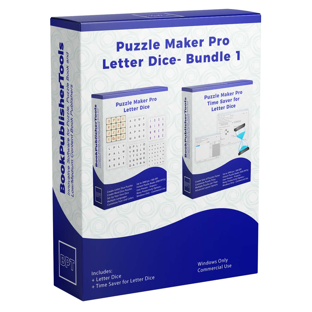 Letter Dice Bundle 1 Software Box