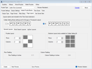 Letter Dice - Time Saver Page Layout