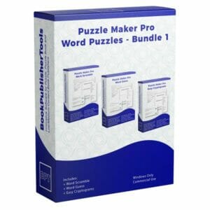Mockup for Puzzle Maker Pro Word Puzzles Bundle 1
