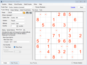 Sudoku More Clues Compare Screenshot