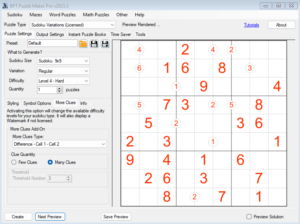 Sudoku More Clues Difference Screenshot