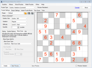 Sudoku More Clues Odd Even Screenshot