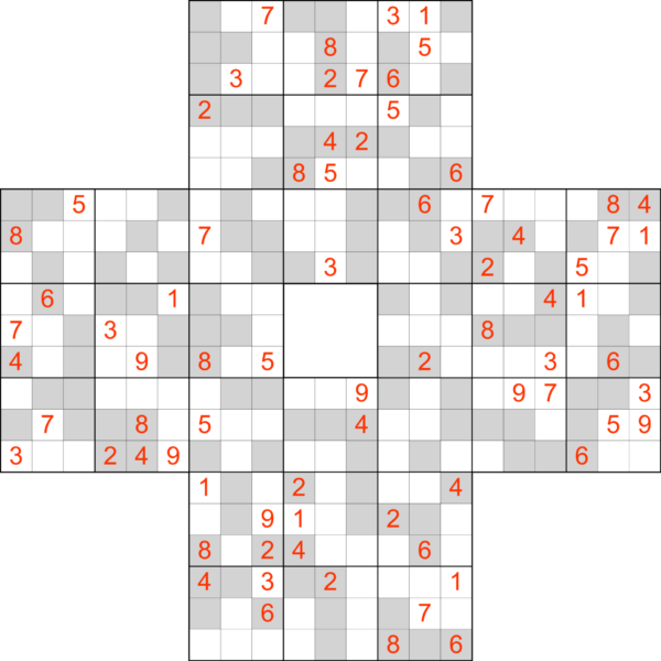 Sudoku Marathon Odd-Even Example