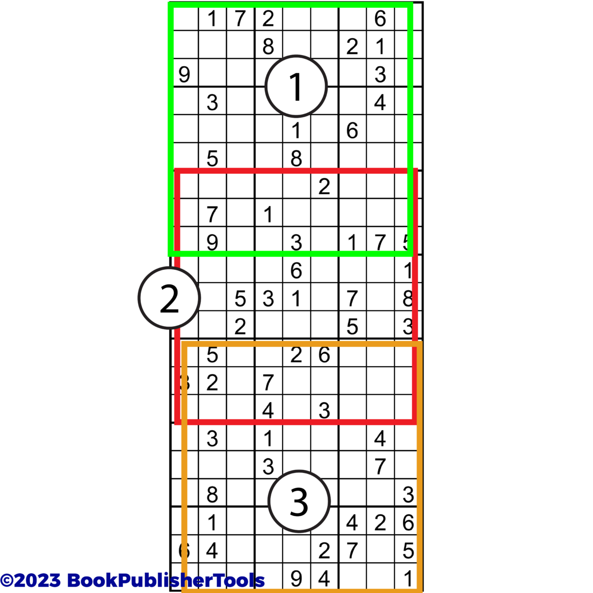 Puzzle Maker Pro Sudoku Multidokus 3 BookPublisherTools
