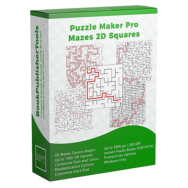 Puzzle Maker Pro Demo Version BookPublisherTools