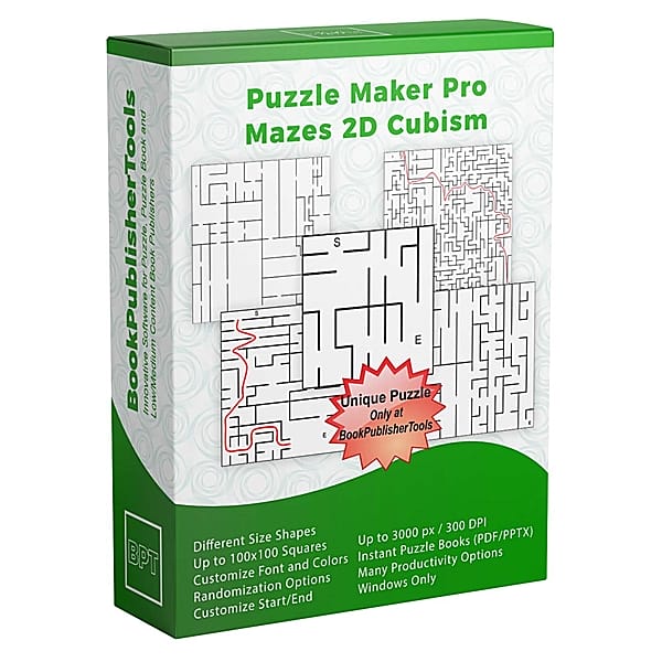 Puzzle Maker Pro - Mazes 2D Cubism