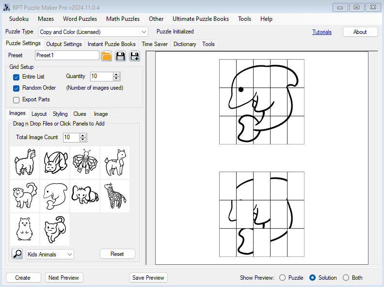 Puzzle Maker Pro - Copy and Color - Image 2