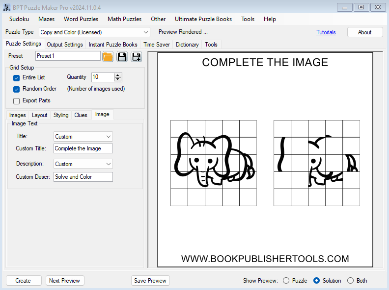 Puzzle Maker Pro - Copy and Color - Image 3