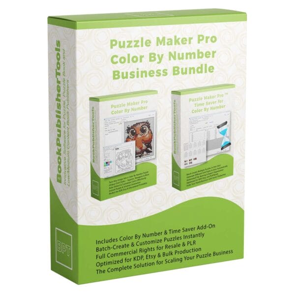 Puzzle Maker Pro - Color By Number Business Bundle
