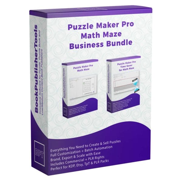 Puzzle Maker Pro - Math Maze Business Bundle