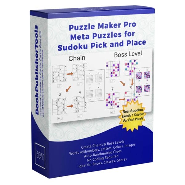 Puzzle Maker Pro - Meta Puzzles for Sudoku Pick and Place