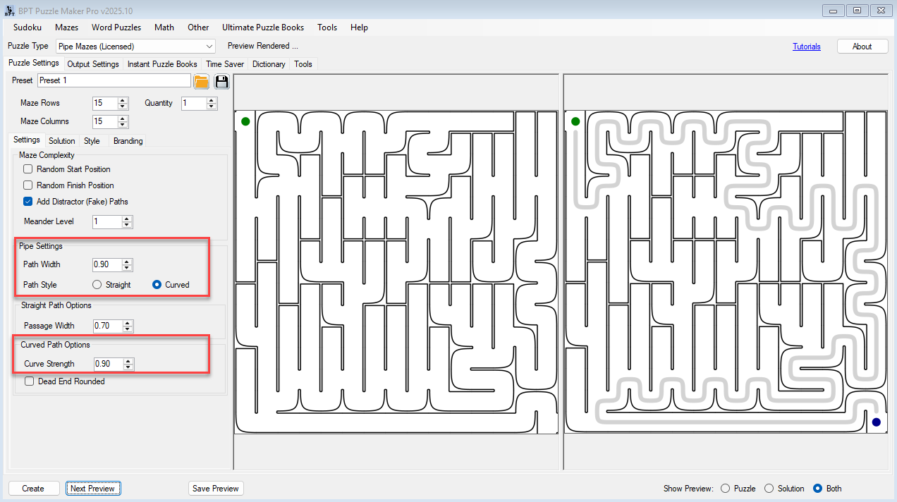 Puzzle Maker Pro - Pipe Mazes - Image 8