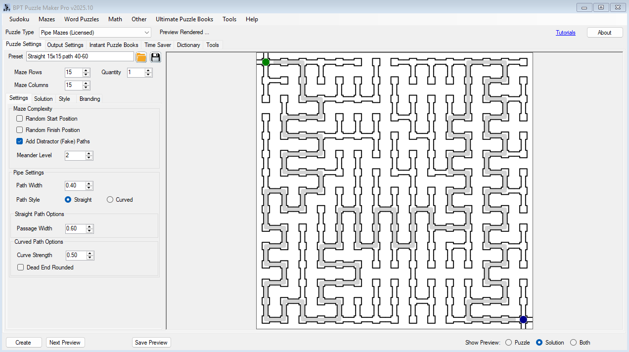 Puzzle Maker Pro - Pipe Mazes - Image 10