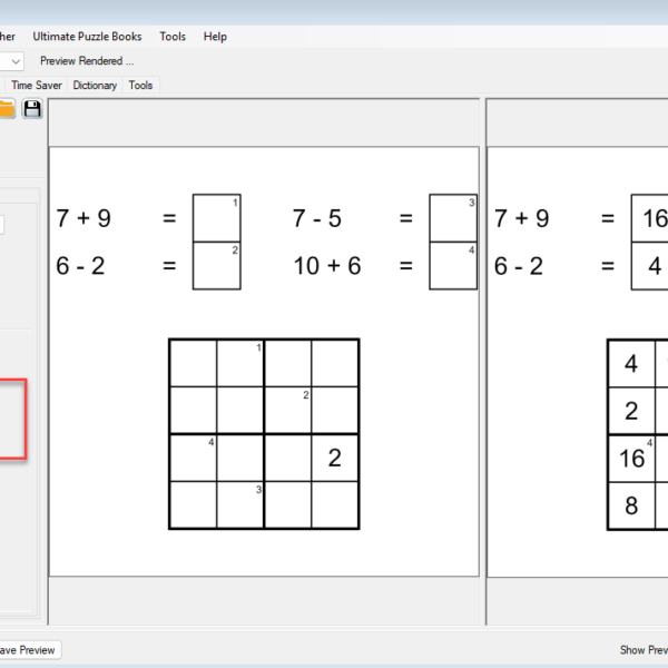 Math sudoku - custom value list for numbers