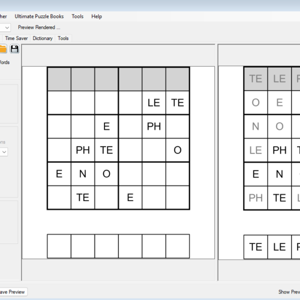 Wordoku - Letter Groups in the grid, max group size is 2