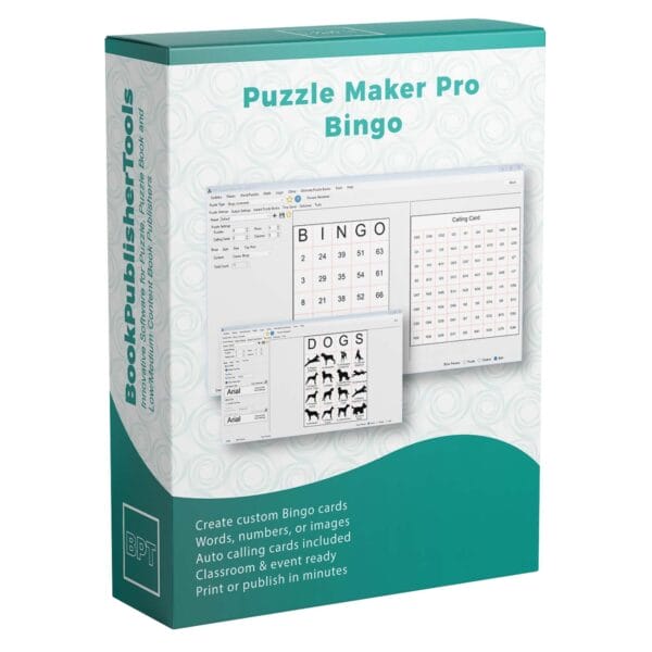 Puzzle Maker Pro - Bingo