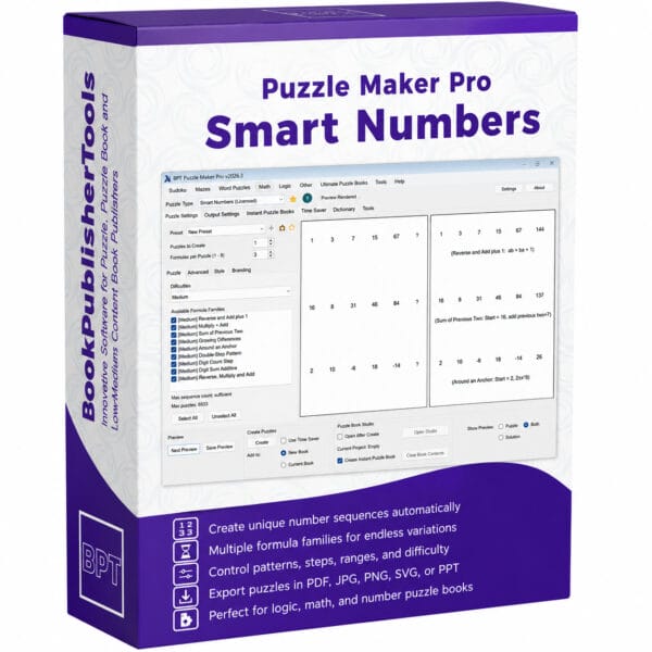 Puzzle Maker Pro - Smart Numbers