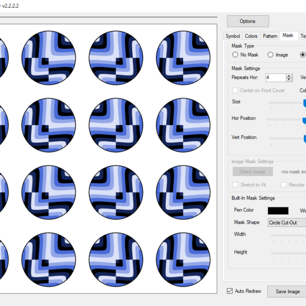 PGM Main Window Mask