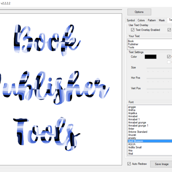 PGM Main Window Text Mask