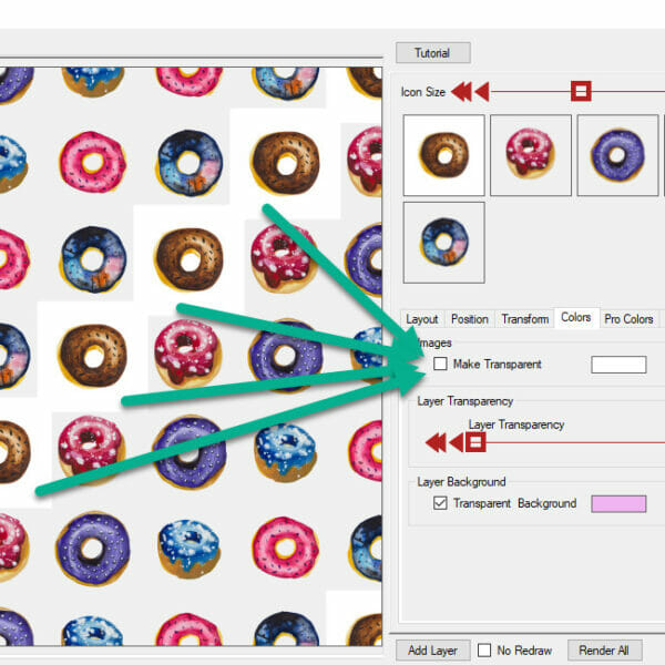 POD Pattern Maker Using JPG Images